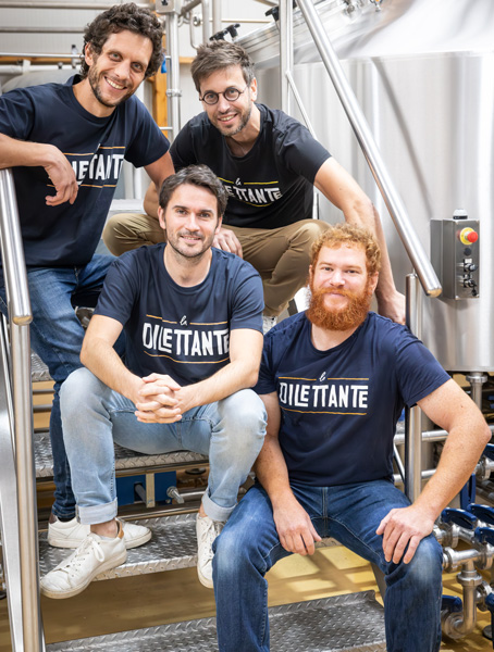 Tee-shirts de brasserie en transfert textile personnalisé, logo sur la poitrine